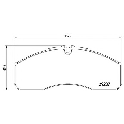 Foto Kit pastiglie freno, Freno a disco BREMBO P50083