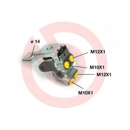 Zdjęcie Korektor siły hamowania BREMBO R85004