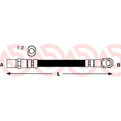 Photo Brake Hose BREMBO T23094