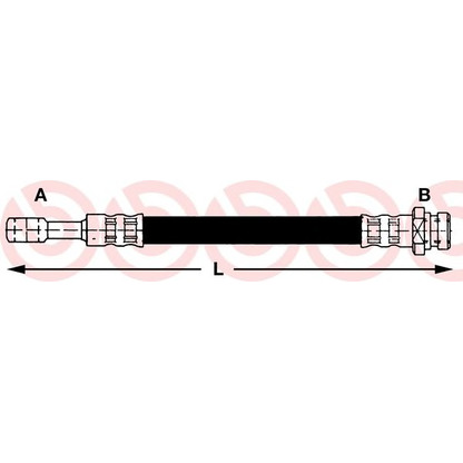 Photo Brake Hose BREMBO T30007