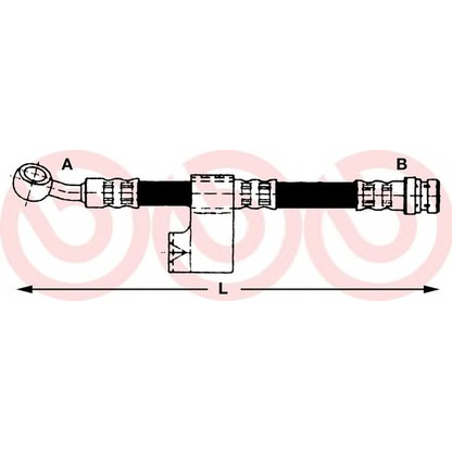 Foto Flessibile del freno BREMBO T30015