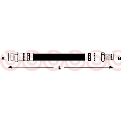 Photo Flexible de frein BREMBO T30030