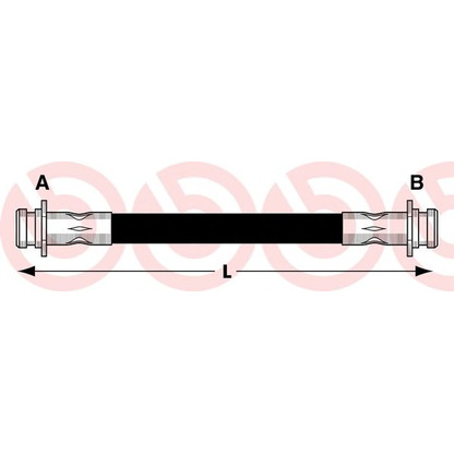 Photo Flexible de frein BREMBO T49012