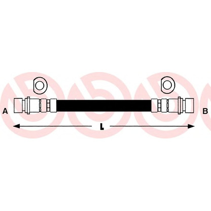 Foto Tubo flexible de frenos BREMBO T52015