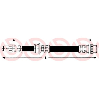 Foto Flessibile del freno BREMBO T52062