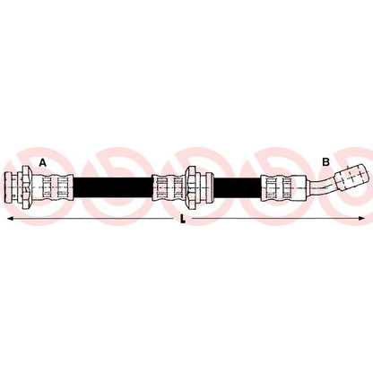 Foto Flessibile del freno BREMBO T56048