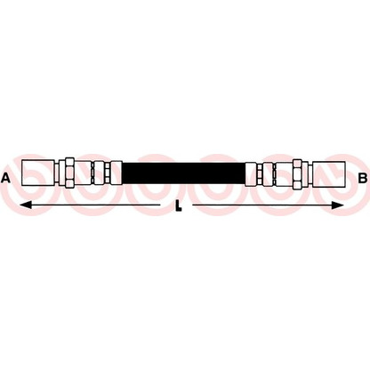 Photo Flexible de frein BREMBO T59034