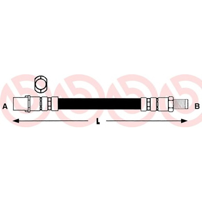 Photo Brake Hose BREMBO T85065