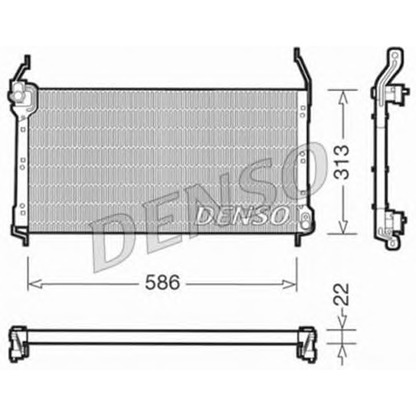 Photo Condenseur, climatisation DENSO DCN09014