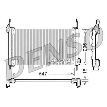 Foto Condensador, aire acondicionado DENSO DCN09016