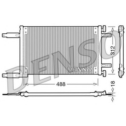 Photo Condenser, air conditioning DENSO DCN09041