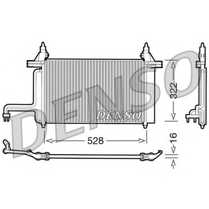 Foto Condensador, aire acondicionado DENSO DCN09130