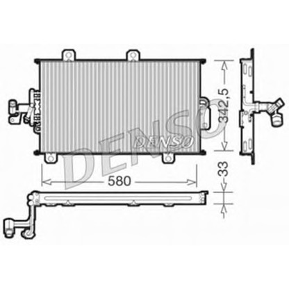 Foto Condensatore, Climatizzatore DENSO DCN09140