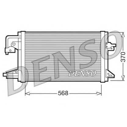 Foto Kondensator, Klimaanlage DENSO DCN10001