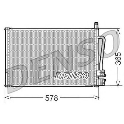 Photo Condenser, air conditioning DENSO DCN10008