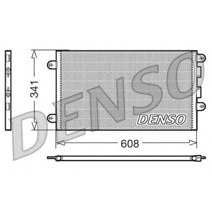 Photo Condenser, air conditioning DENSO DCN01012