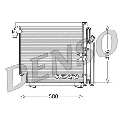 Foto Condensador, aire acondicionado DENSO DCN02010