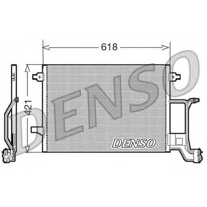 Photo Condenser, air conditioning DENSO DCN02015