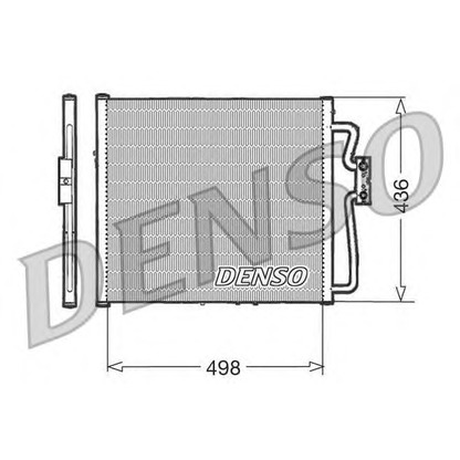 Photo Condenser, air conditioning DENSO DCN05019