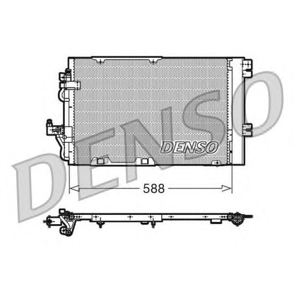 Photo Condenser, air conditioning DENSO DCN20011