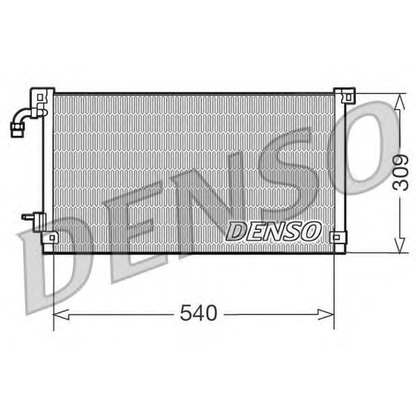 Photo Condenseur, climatisation DENSO DCN21004