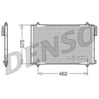 Фото Конденсатор, кондиционер DENSO DCN21006