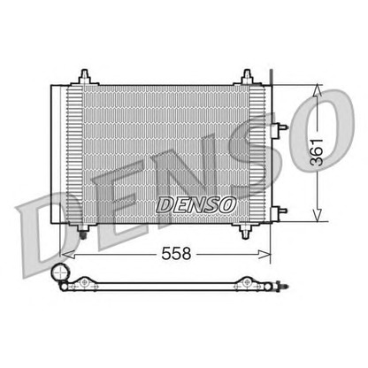 Photo Condenser, air conditioning DENSO DCN21015