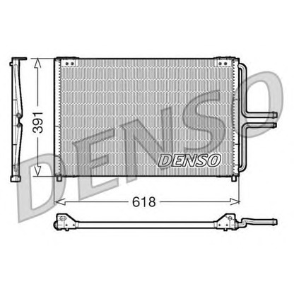 Photo Condenseur, climatisation DENSO DCN23020