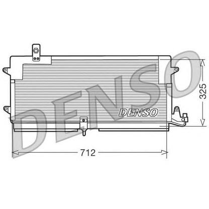 Photo Condenser, air conditioning DENSO DCN32004