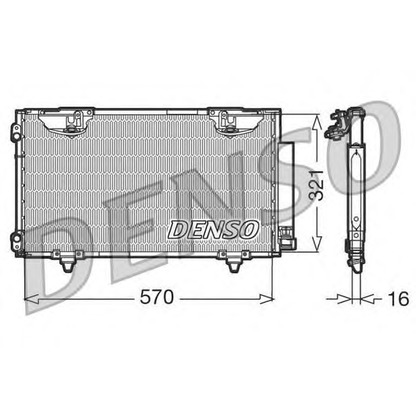 Foto Condensatore, Climatizzatore DENSO DCN50010