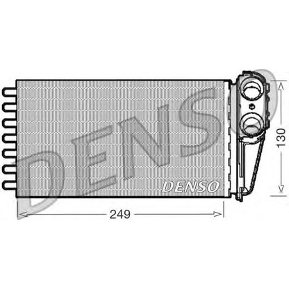 Photo Heat Exchanger, interior heating DENSO DRR21001