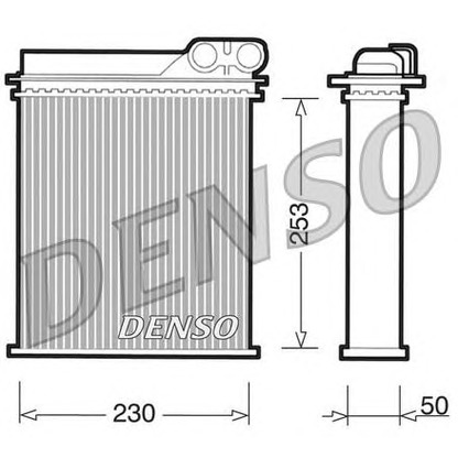 Photo Système de chauffage DENSO DRR23012