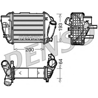 Фото Интеркулер DENSO DIT02005