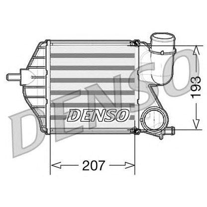 Фото Интеркулер DENSO DIT09102