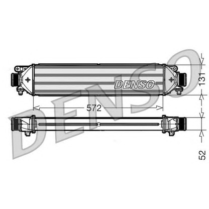 Foto Intercooler DENSO DIT09109