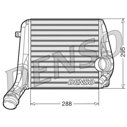 Фото Интеркулер DENSO DIT28018