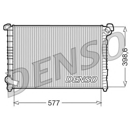 Foto Kühler, Motorkühlung DENSO DRM05101