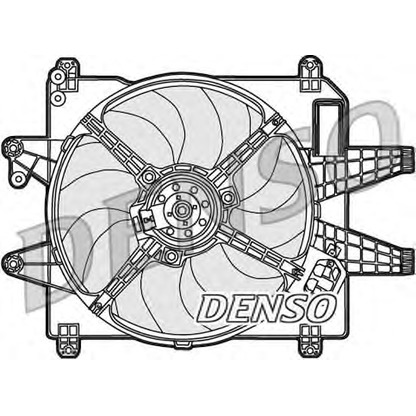 Photo Ventilateur, refroidissement du moteur DENSO DER09089