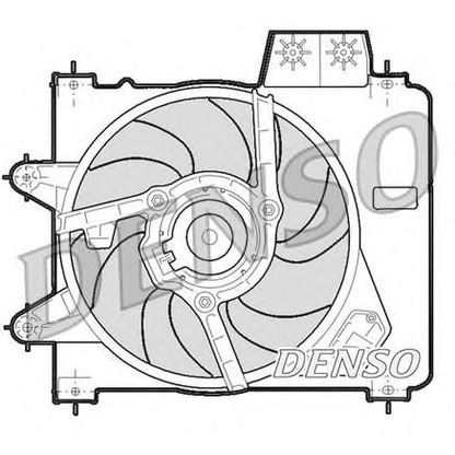Photo Ventilateur, refroidissement du moteur DENSO DER09244