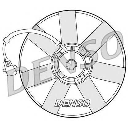 Photo Ventilateur, refroidissement du moteur DENSO DER32002