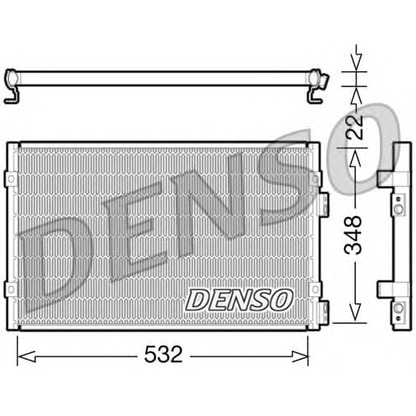 Photo Condenseur, climatisation DENSO DCN06002