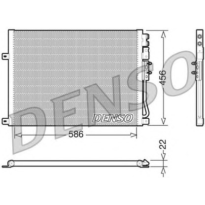 Photo Condenser, air conditioning DENSO DCN06009