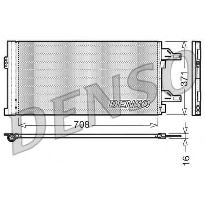 Foto Condensador, aire acondicionado DENSO DCN07002