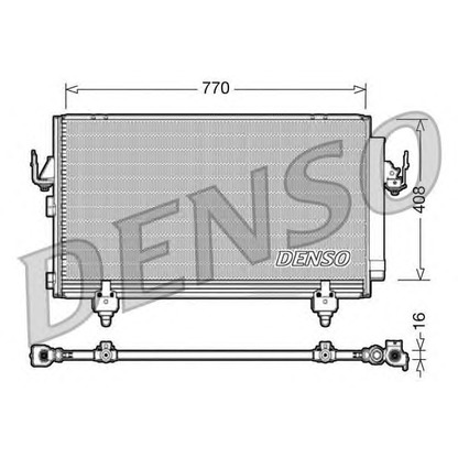 Photo Condenseur, climatisation DENSO DCN50031