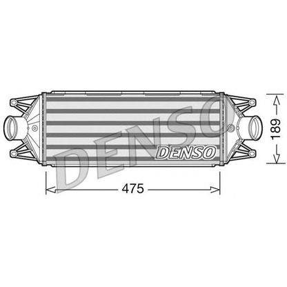 Photo Intercooler, charger DENSO DIT12002