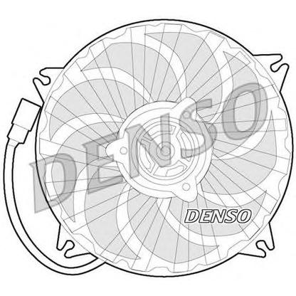 Photo Ventilateur, refroidissement du moteur DENSO DER07007