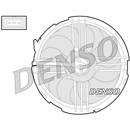 Photo Ventilateur, refroidissement du moteur DENSO DER32009