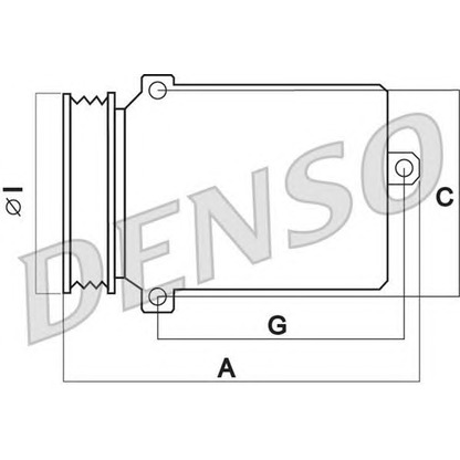 Foto Compressore, Climatizzatore DENSO DCP02053