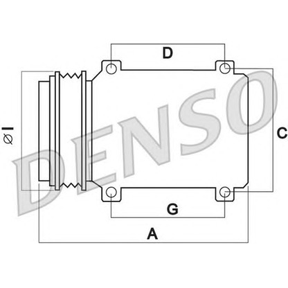 Foto Kompressor, Klimaanlage DENSO DCP01002