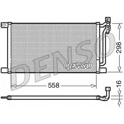 Foto Condensador, aire acondicionado DENSO DCN05020